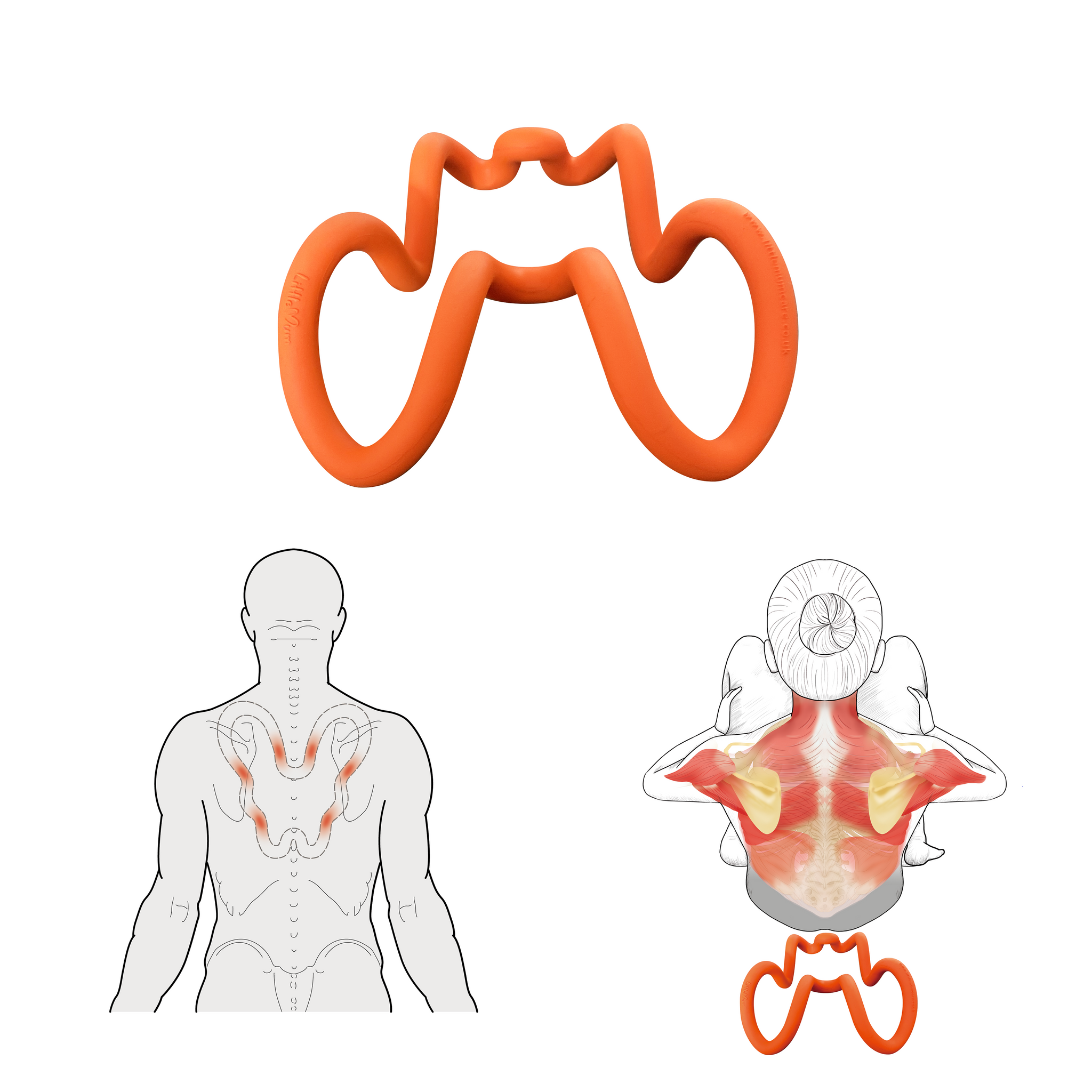 Deep Tissue Massager Psoas Release Tool Myofascial Trigger Point