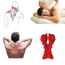 Load image into Gallery viewer, How To Relieve Pain From a Trapped (Pinched) Nerve? Sitting or standing improperly may lead to trapezius muscle pain that may even radiate to the spine (spinal vertebrae) and support muscles. Maintaining awkward standing or sitting positions can lead to muscle pain that is felt in the trapezius muscle.
